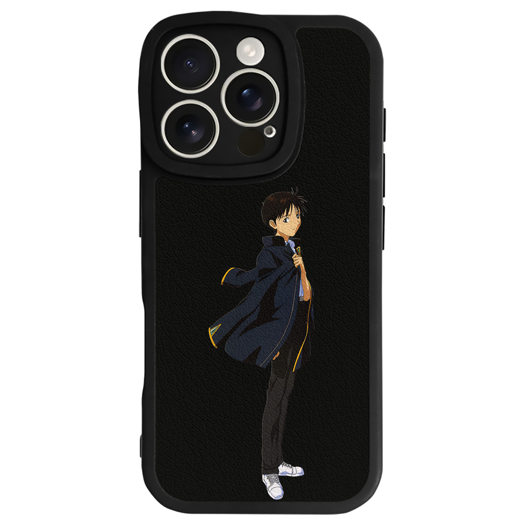 （画像用） EVA 新世紀エヴァンゲリオン 【iPhone 16シリーズ対応】シリコンスマホケース（レザー調） 材質：シリコン